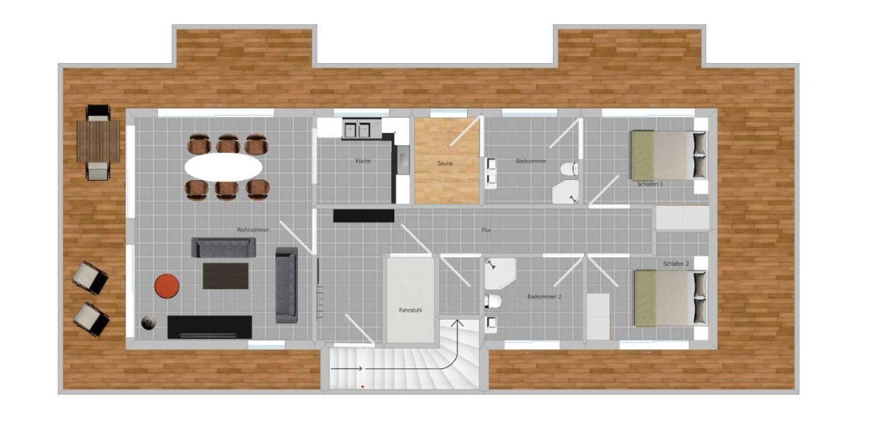 Villa Lindholm Wohnung 5 Penthouse Binz Εξωτερικό φωτογραφία